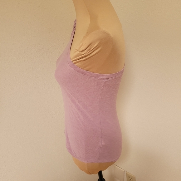 Nation Ltd One-Shoulder Purple Top - Picture 4 of 5